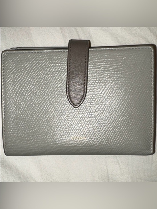 Celine Handbags - Céline Taupe and Gray Wallet EUC STUNNING